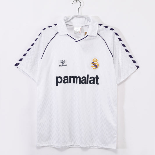 Real Madrid 1986/87 Home Jersey Retro Adult