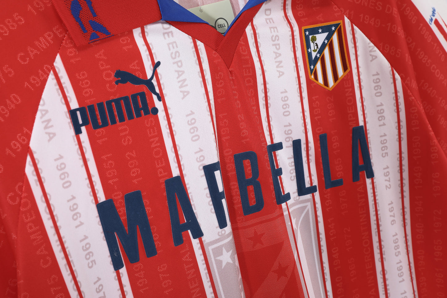 Atletico Madrid 1995/96 Home Jersey Retro Kit