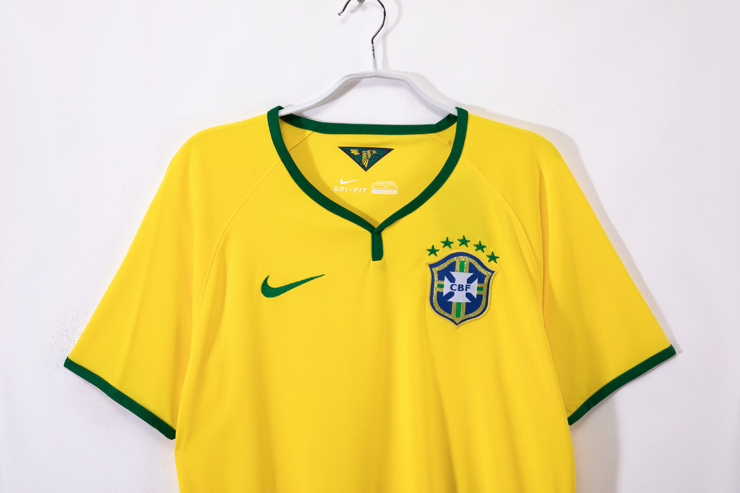 Brazil 2014 Home Kit World Cup Retro Adult Shirt