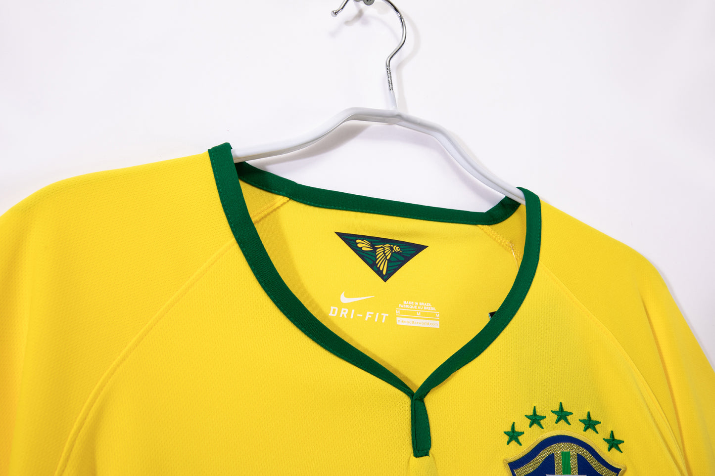Brazil 2014 Home Kit World Cup Retro Adult Shirt