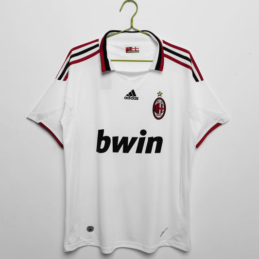 2009/10 Season AC Milan Away Shirt Retro Soccer Jersey