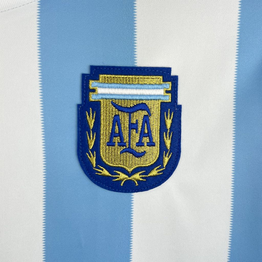 Retro 1986 Argentina Home Jersey