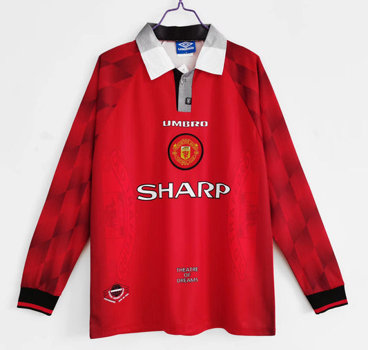 Retro 1996/97 Man United Home Kit Adult