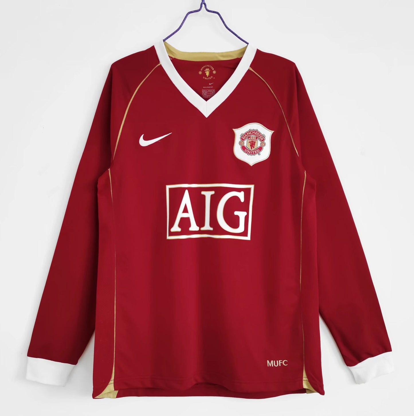 Retro 2006/07 Man United Home Kit Adult