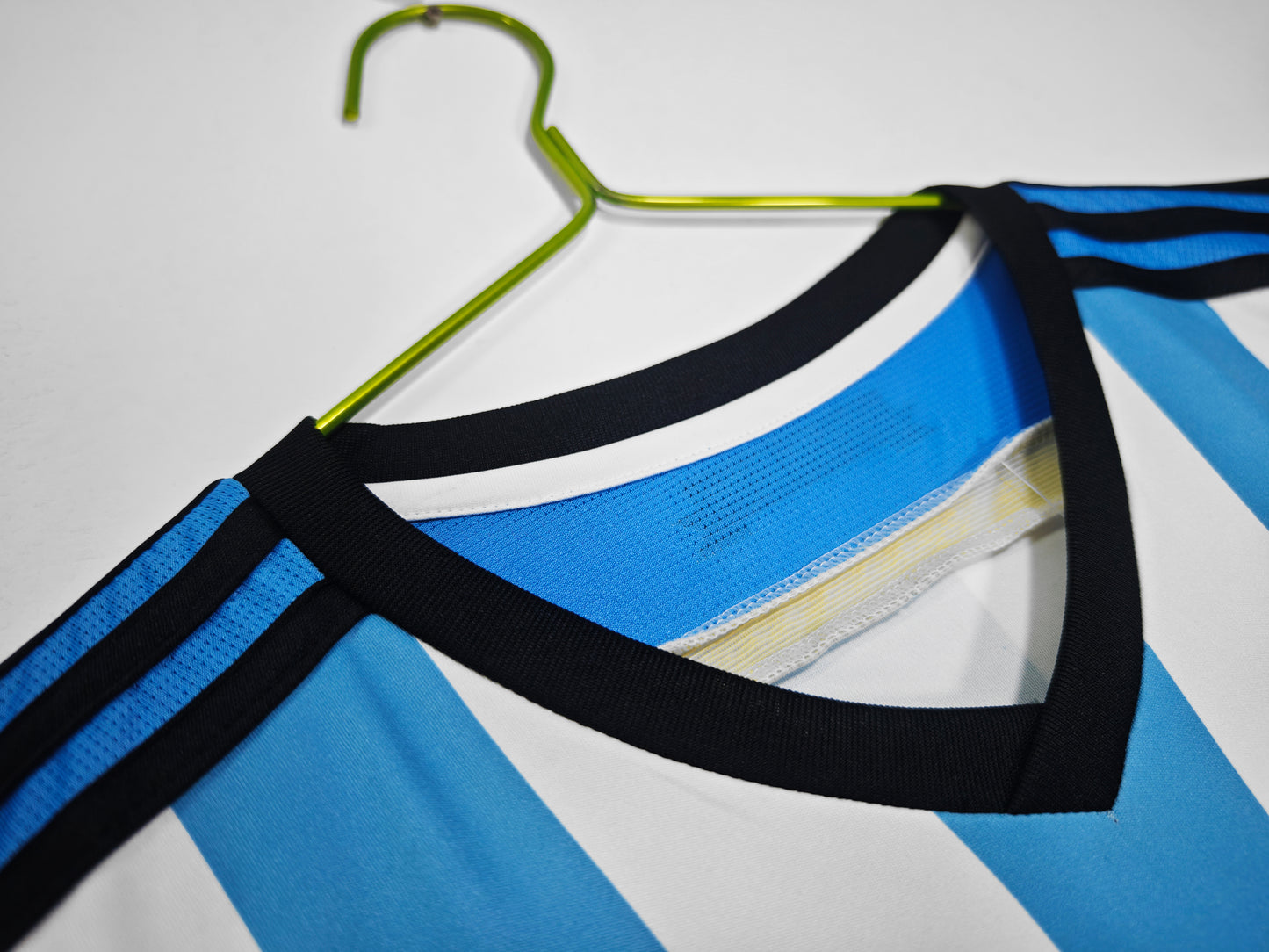 Retro 2014 Argentina Home Kit Soccer Jersey