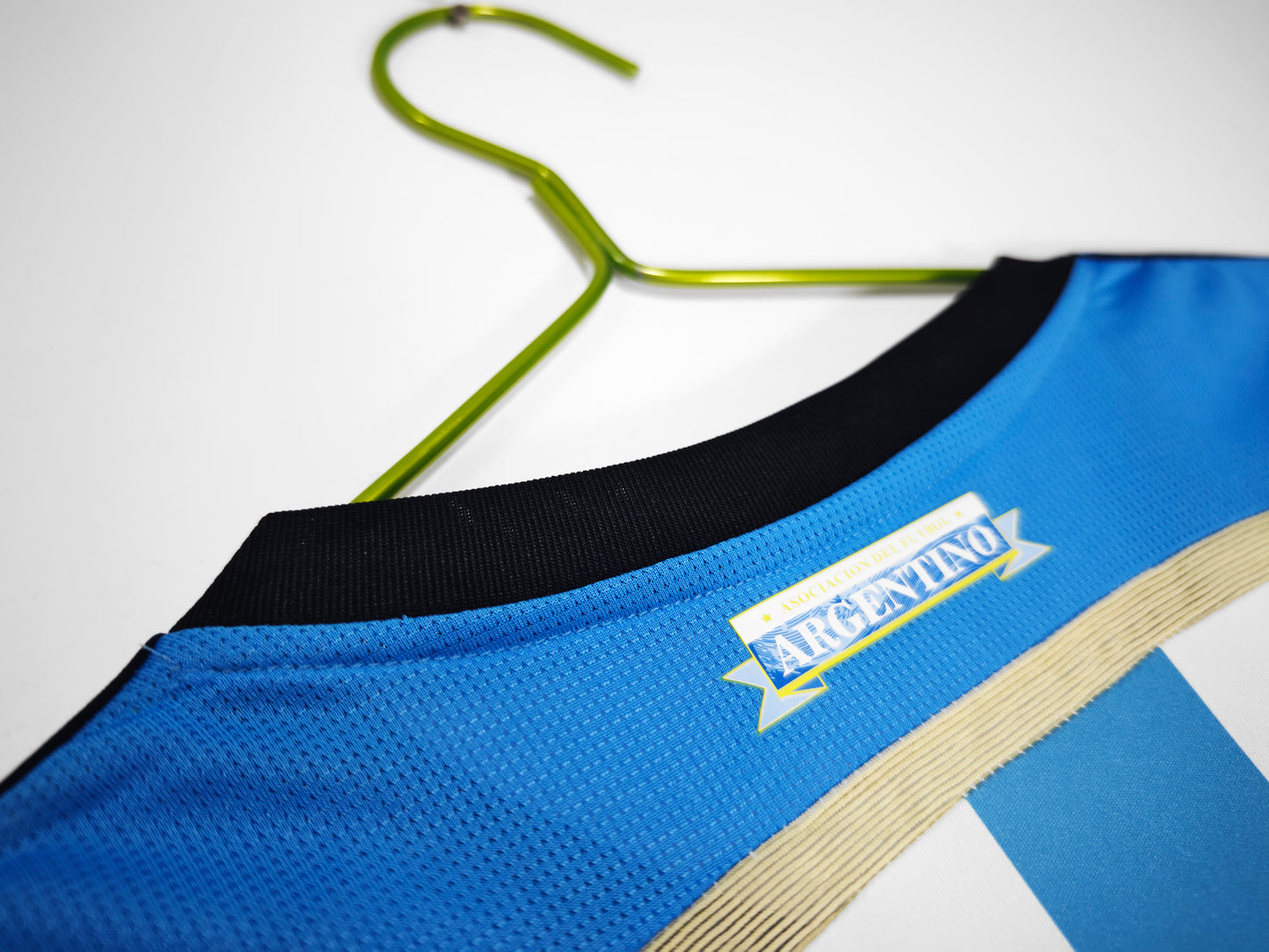 Retro 2014 Argentina Home Kit Soccer Jersey
