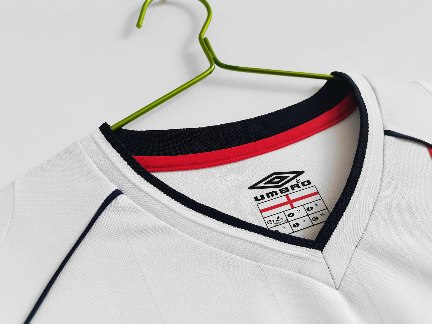 England 2002 World Cup Home Kit Adult Long Sleeve
