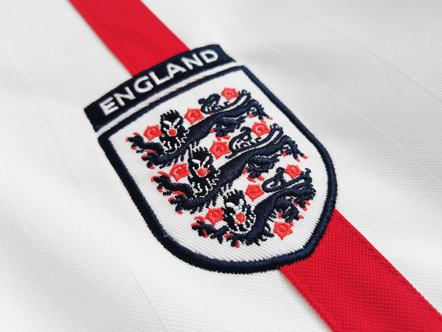 England 2002 World Cup Home Kit Adult Long Sleeve