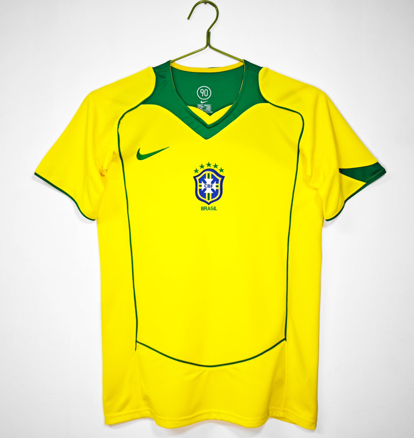 Barzil 2004 Home Kit Retro Football Adult