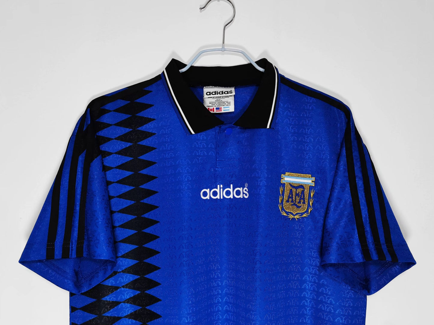 1994 Argentina Away Shirt Retro Jersey Maradona 10