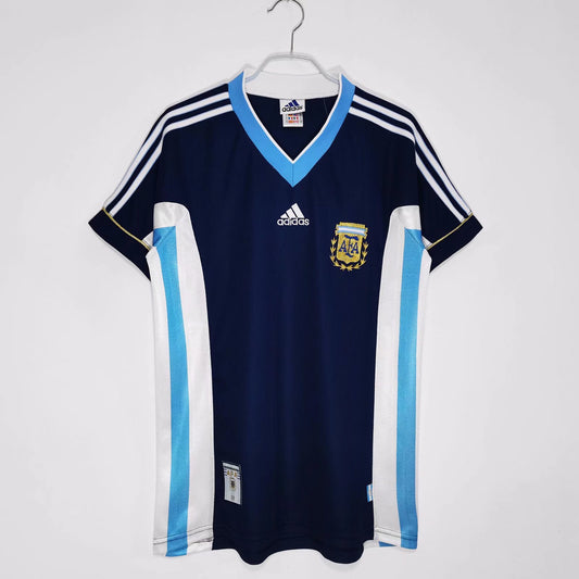 1998 Argentina Away shirt retro soccer jersey