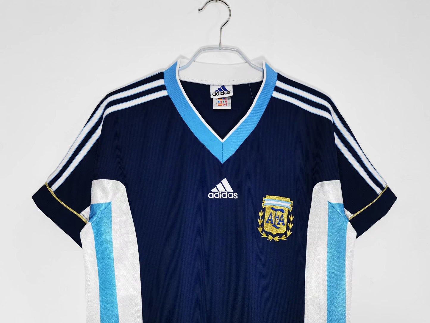 1998 Argentina Away shirt retro soccer jersey