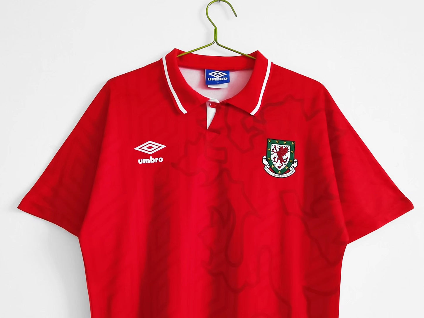 Retro 1990/92 Wales Home Jersey