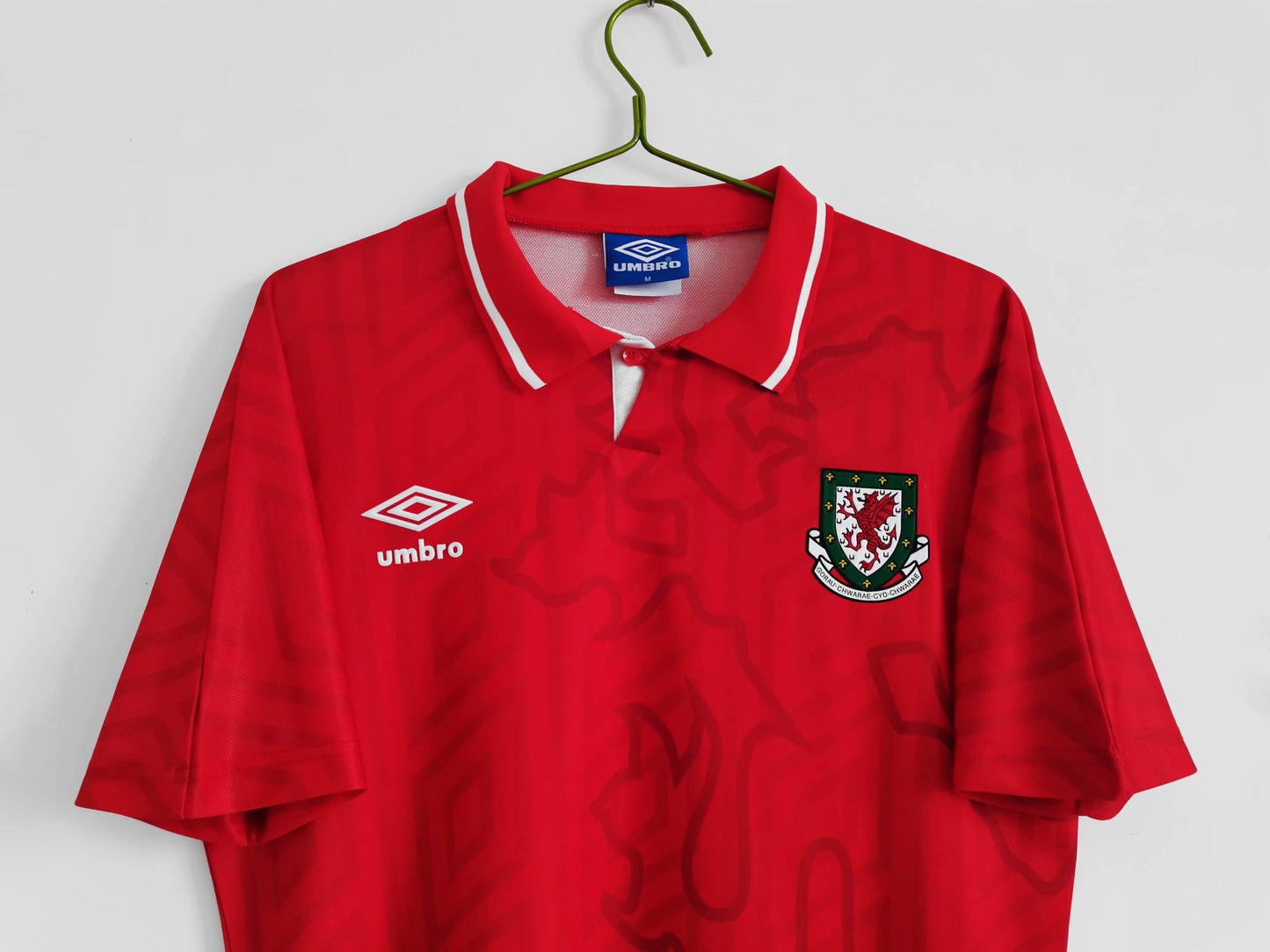 Retro 1990/92 Wales Home Jersey