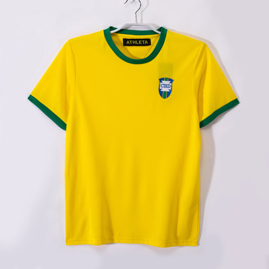 Brazil 1970 Home Kit Retro Adult Shirt