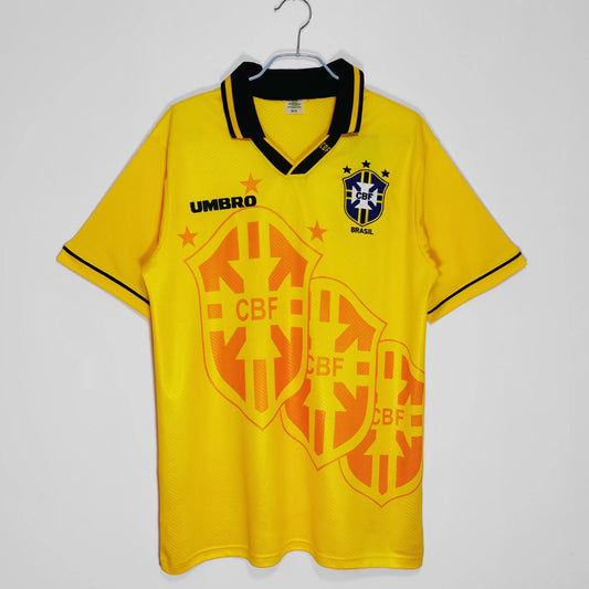 Brazil 1993/94 Home Kit Retro Adult Shirt
