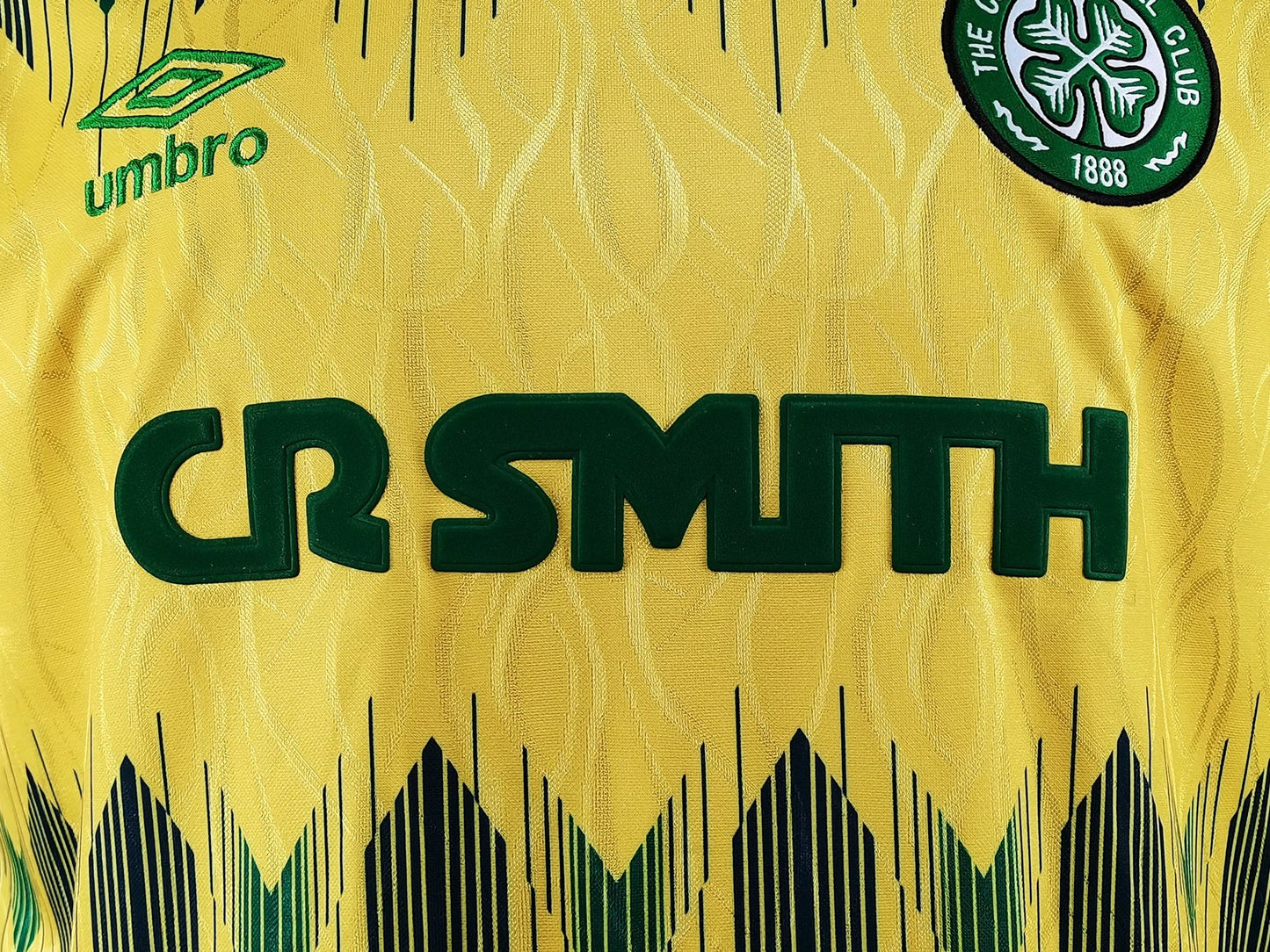 Retro 1992/93 Celtic Yellow Jersey Adult