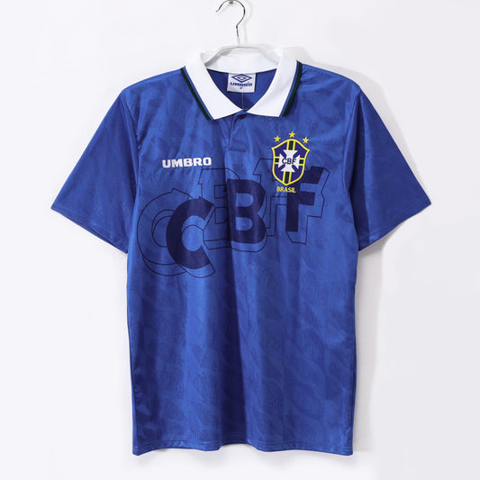 Brazil 1991/93 Away Kit Retro Adult Football Shirt