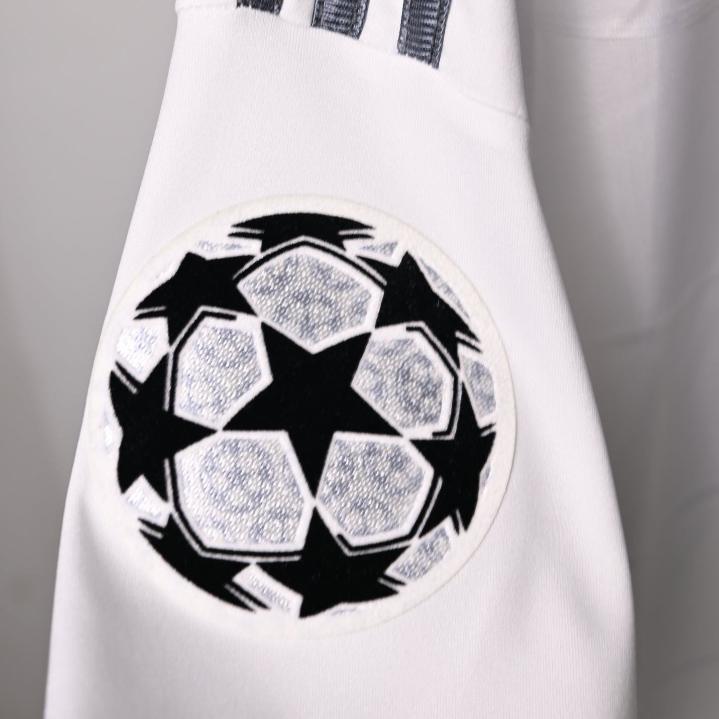 Real Madrid Retro 2013/14 Home Kit Long Sleeve SERGIO RAMOS#4 UCL