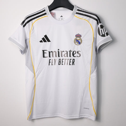Real Madrid 2025/26 Home Kit Adult Football Jersey