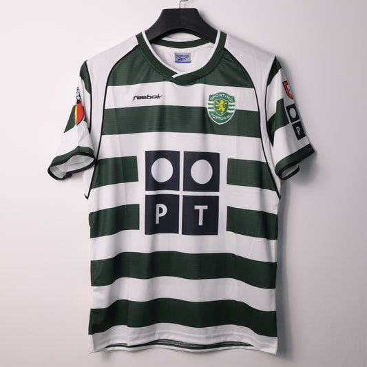 Retro 2001/03 Sporting Home Jersey C.RONALDO 28