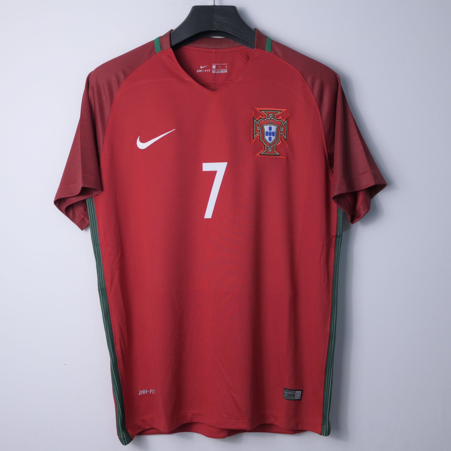 Portugal 2016 Home Kit Retro RONALDO #7 Adult