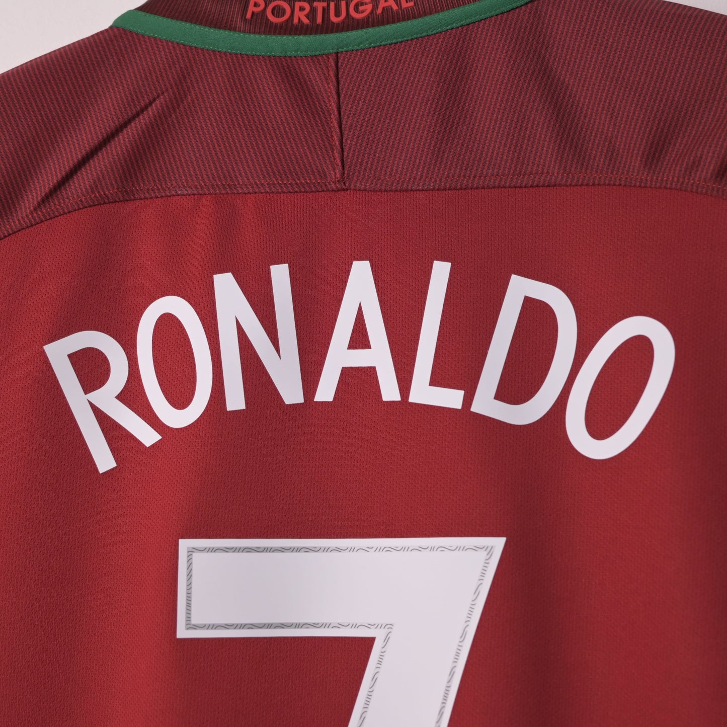 Portugal 2016 Home Kit Retro RONALDO #7 Adult