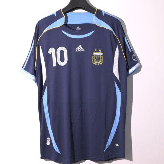 2006 Argentina Away Kit Retro RIQUELME Jersey