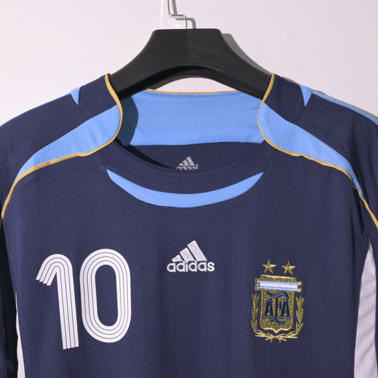 2006 Argentina Away Kit Retro RIQUELME Jersey