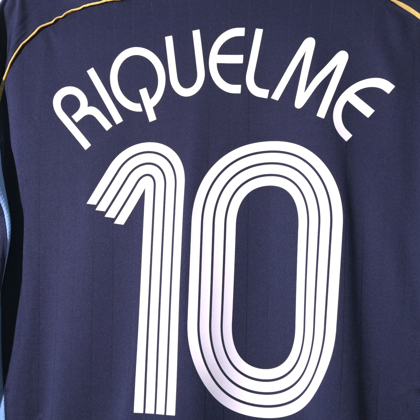 2006 Argentina Away Kit Retro RIQUELME Jersey
