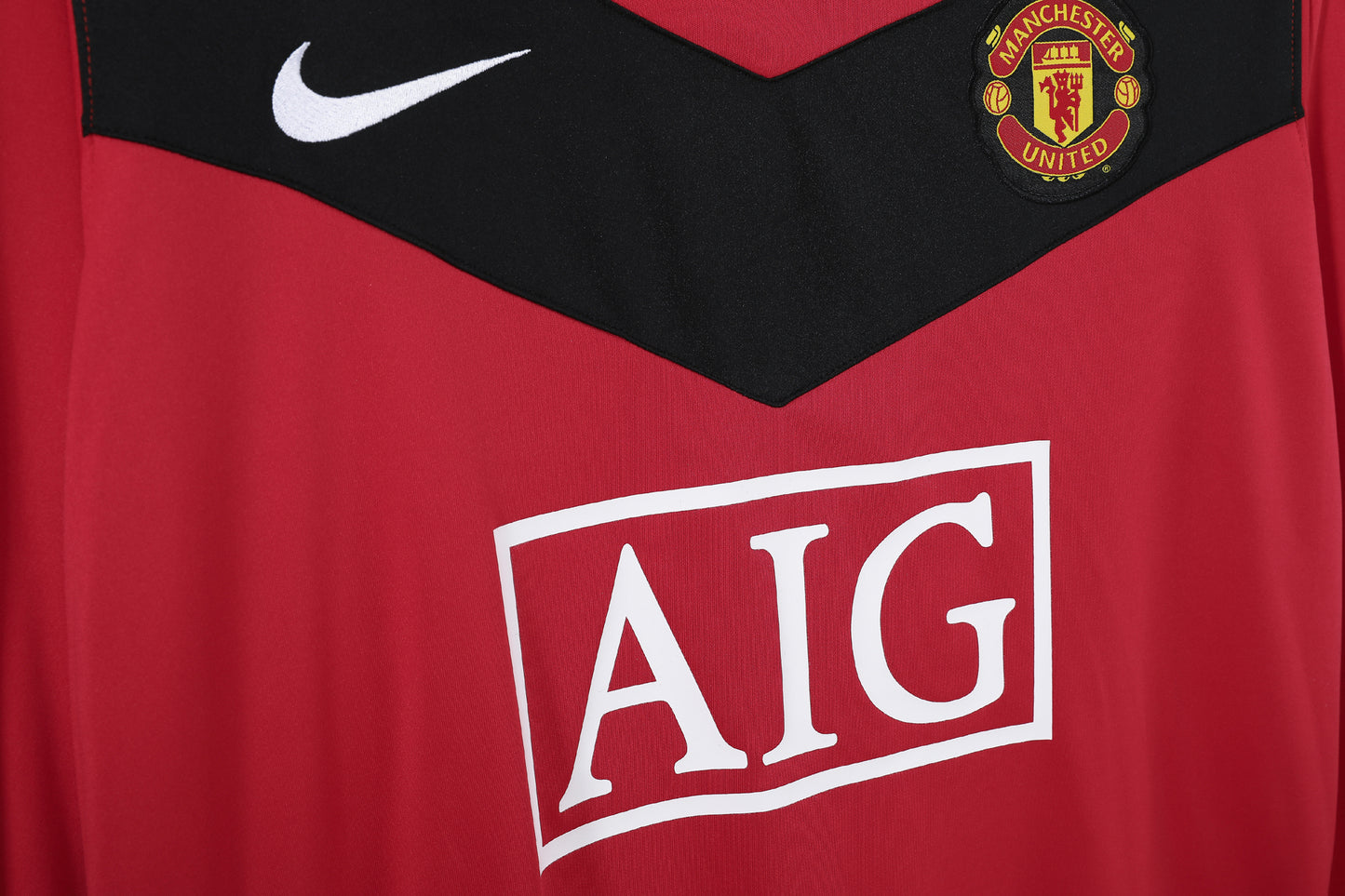 Retro 2010 Man United Home Jersey Long Sleeve