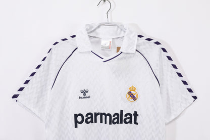 Real Madrid 1986/87 Home Jersey Retro Adult