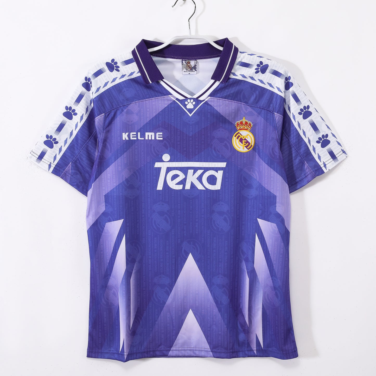 Real Madrid 1996/97 Away Jersey Retro Kit