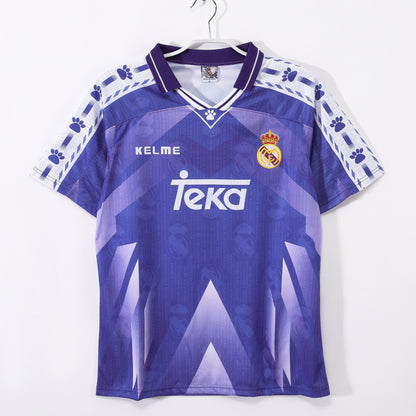 Real Madrid 1996/97 Away Jersey Retro Kit