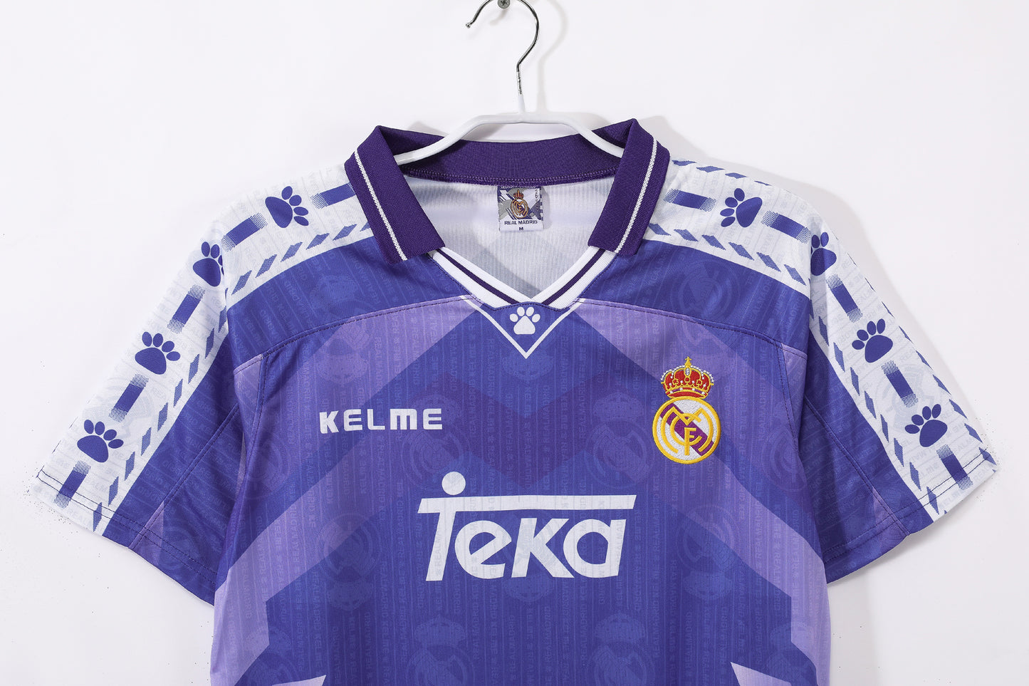 Real Madrid 1996/97 Away Jersey Retro Kit