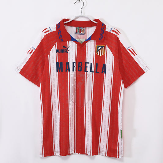 Atletico Madrid 1995/96 Home Jersey Retro Kit