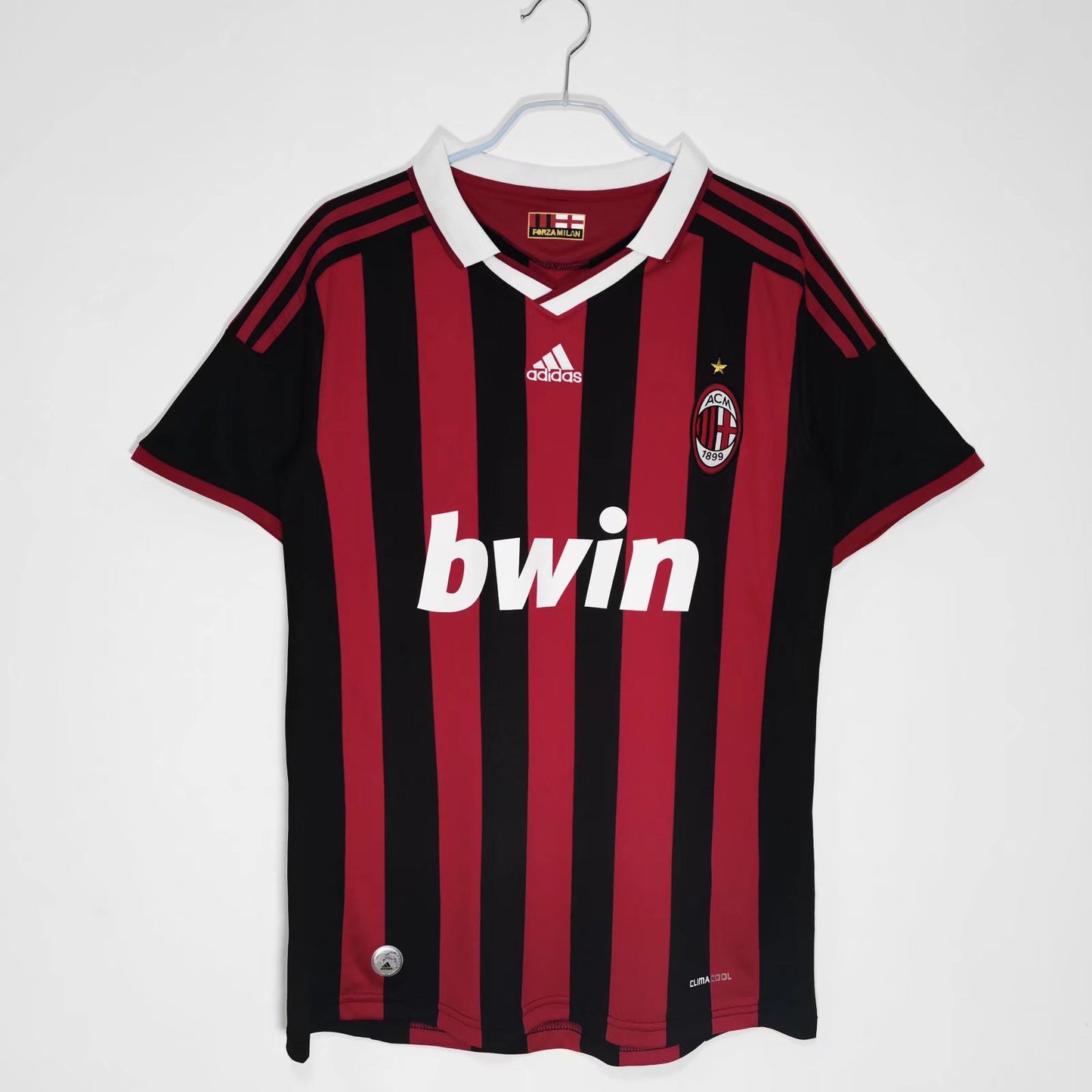 2009/10 AC Mailand Heimtrikot Retro-Fußballtrikot