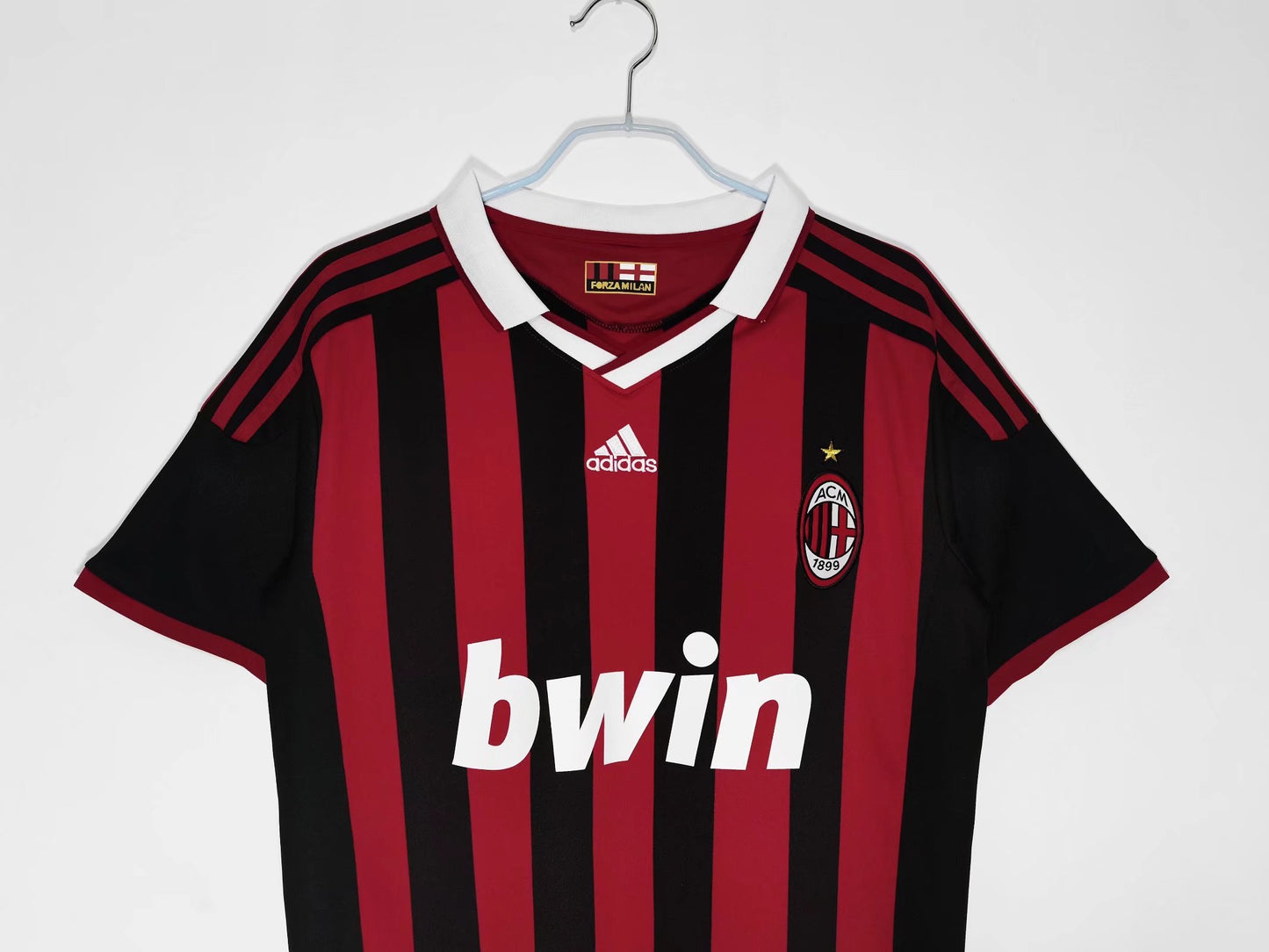 2009/10 AC Mailand Heimtrikot Retro-Fußballtrikot