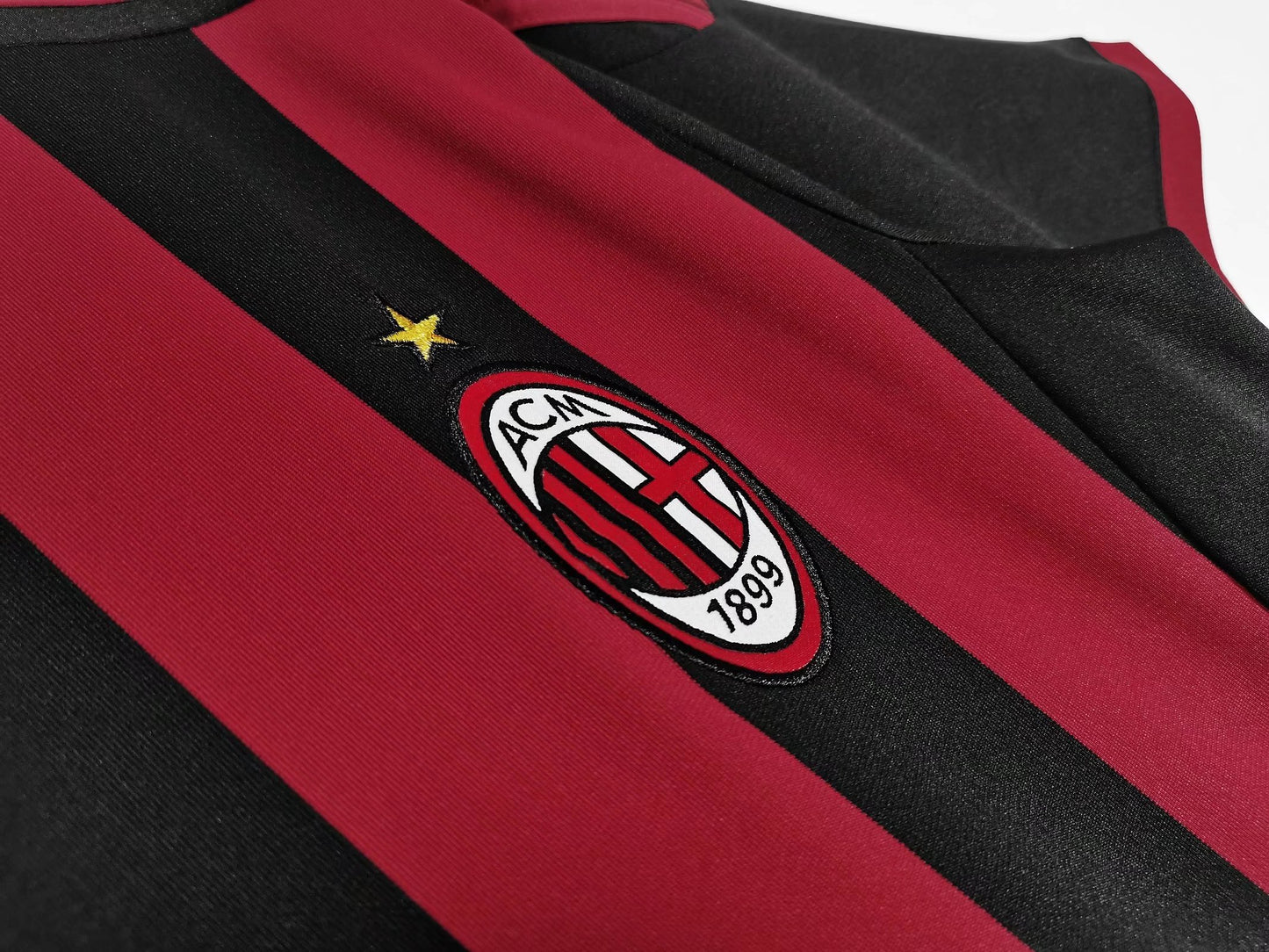 2009/10 AC Mailand Heimtrikot Retro-Fußballtrikot