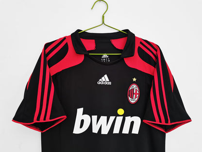 2007/08 AC Mailand Retro-Fußball-Zweittrikot