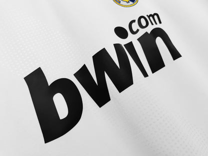 Real Madrid 2008/09 Home Kit Retro Adult Football Shirt