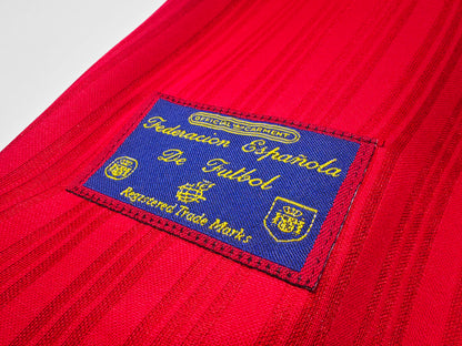 Retro 1996 Spanien Heimtrikot, Erwachsene, S-XXL