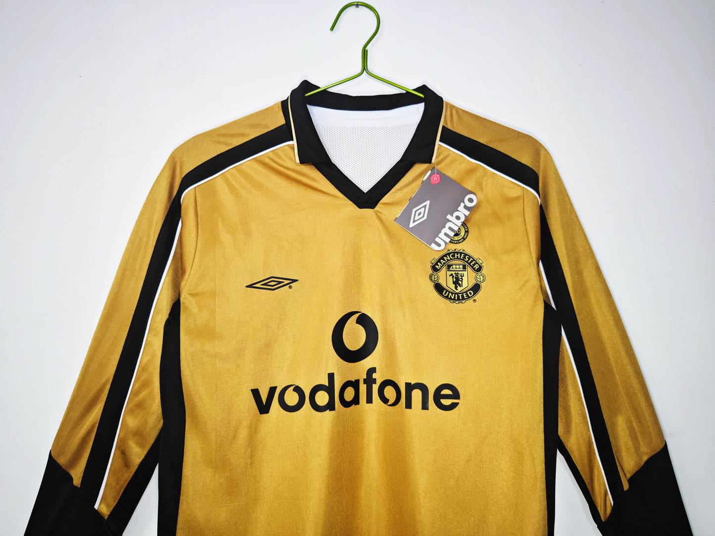 Maglia retrò Man United Centennial 2001/02, modello Double Face, versione bifacciale