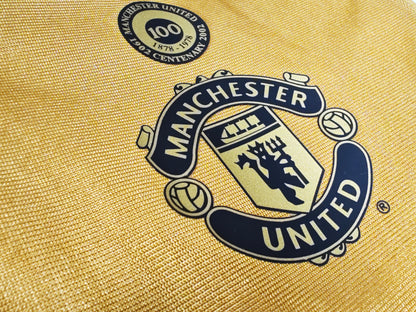 Maglia retrò Man United Centennial 2001/02, modello Double Face, versione bifacciale