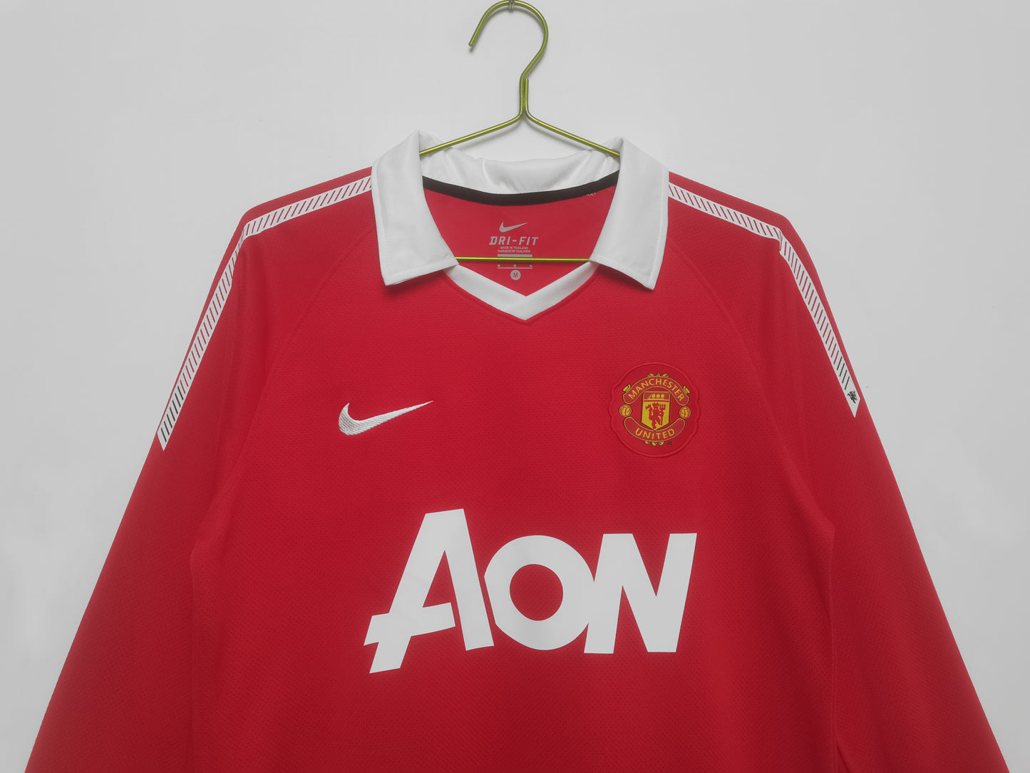Langärmliges Retro-Heimtrikot 2020/11 von Man United