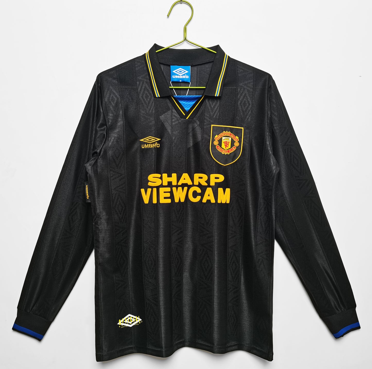 Retro 1993/94 Man United Long Sleeves Away Kit Adult