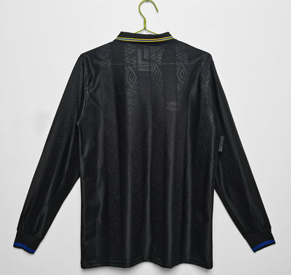 Retro 1993/94 Man United Long Sleeves Away Kit Adult