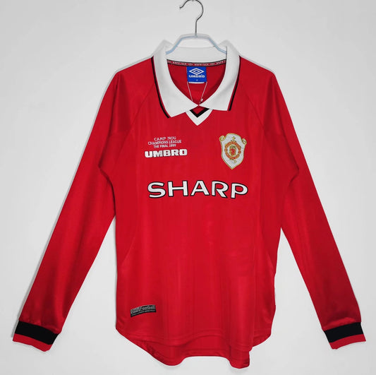 Retro 1999/00 Man United At Home Kit Adult