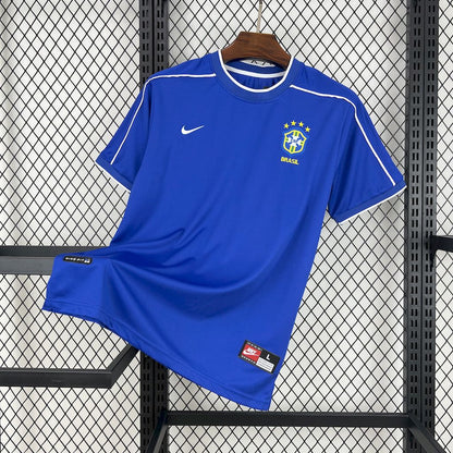 Retro 1998 Brazil  Away Jersey Adult