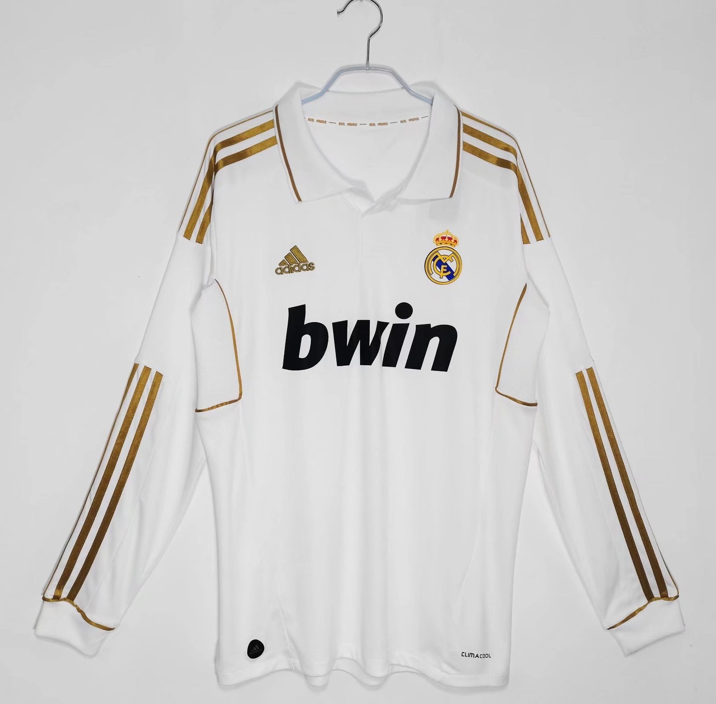Real Madrid Retro 2011/12 Heimtrikot Langarm RONALDO#7 UCL